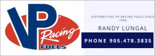 Canada VP Racing Fuels Contact Randy Lungal 905-478-3835 - VP Racing Fuels Is Celebrating 50 Years in 2025. Did You Know VP Racing Fuels has been a sponsor of Race Time Radio Program since 2006 - Thank You For Your Continued Support of Race Time Radio